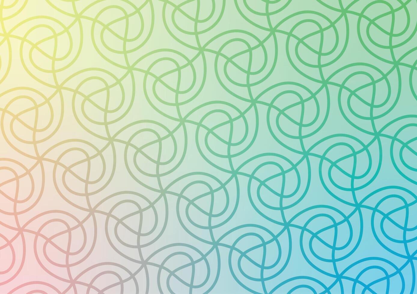 Soft gradient green pattern art background vector