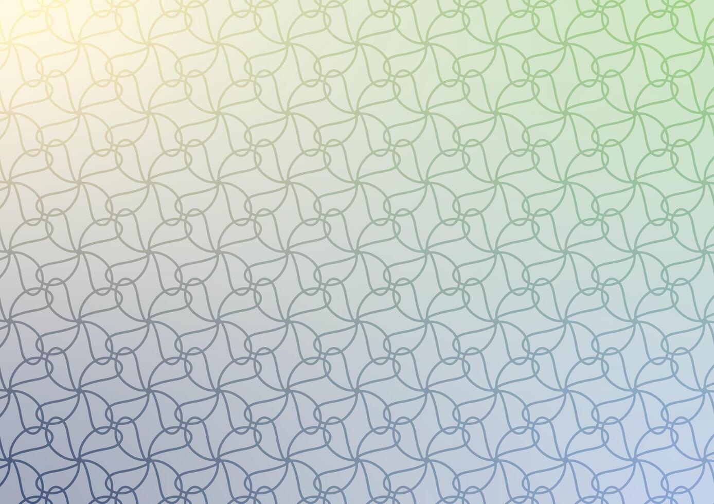 Art blue swirl line green pattern soft background vector