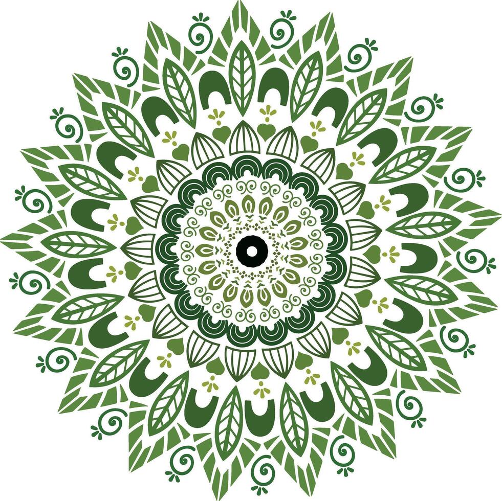Whimsical Mandalas A Journey in Color vector