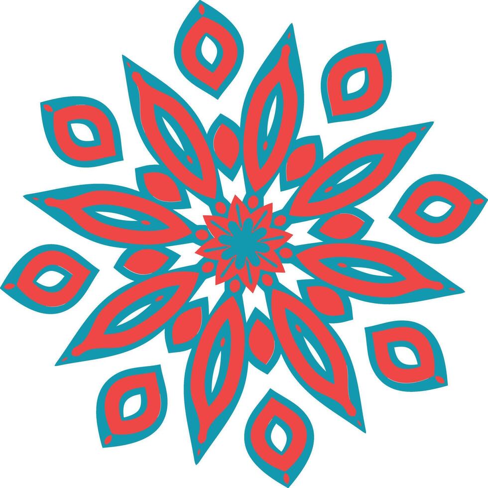 The Art of Mandalas Floral Patterns to Inspire vector