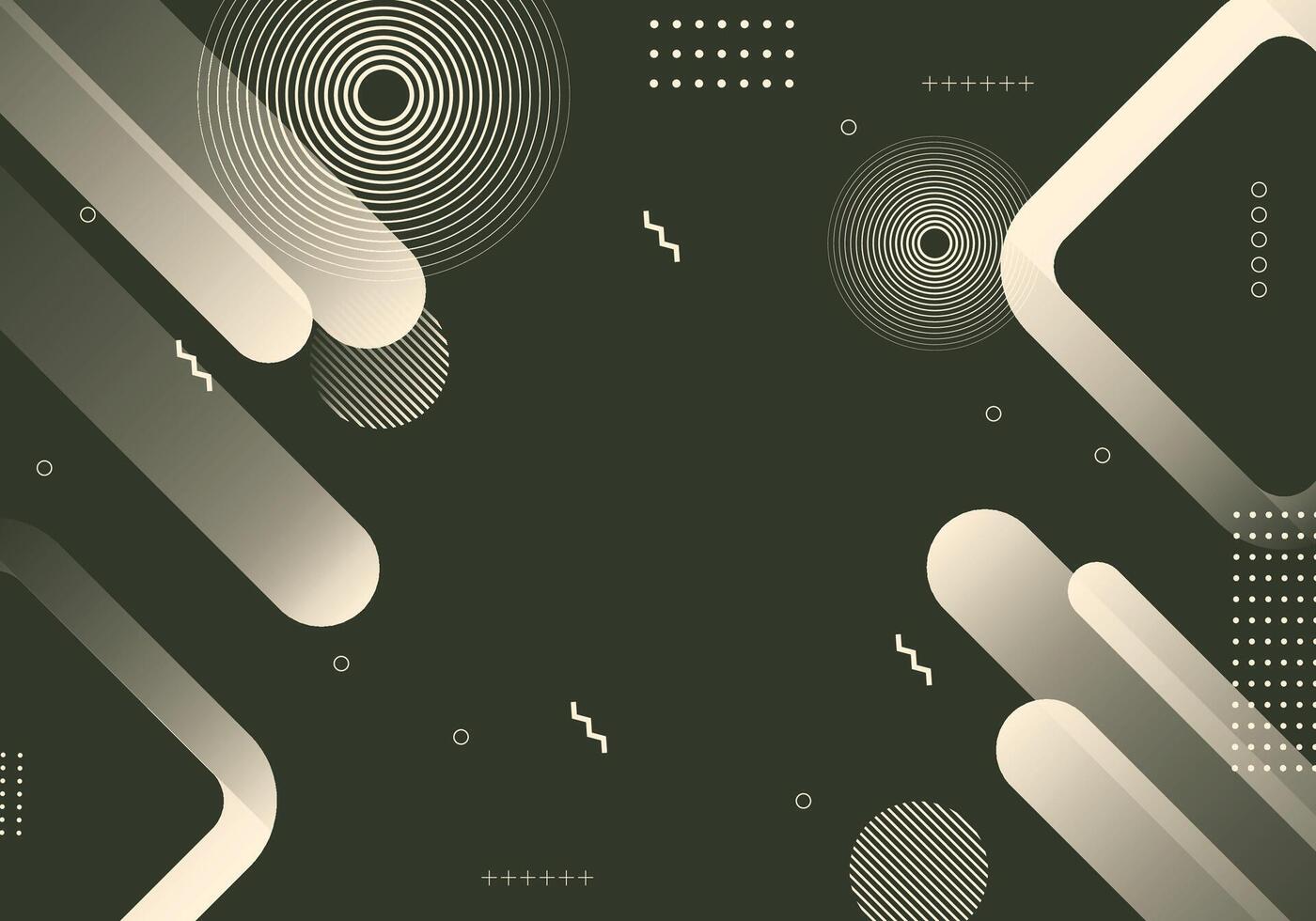 Modern memphis background. vector