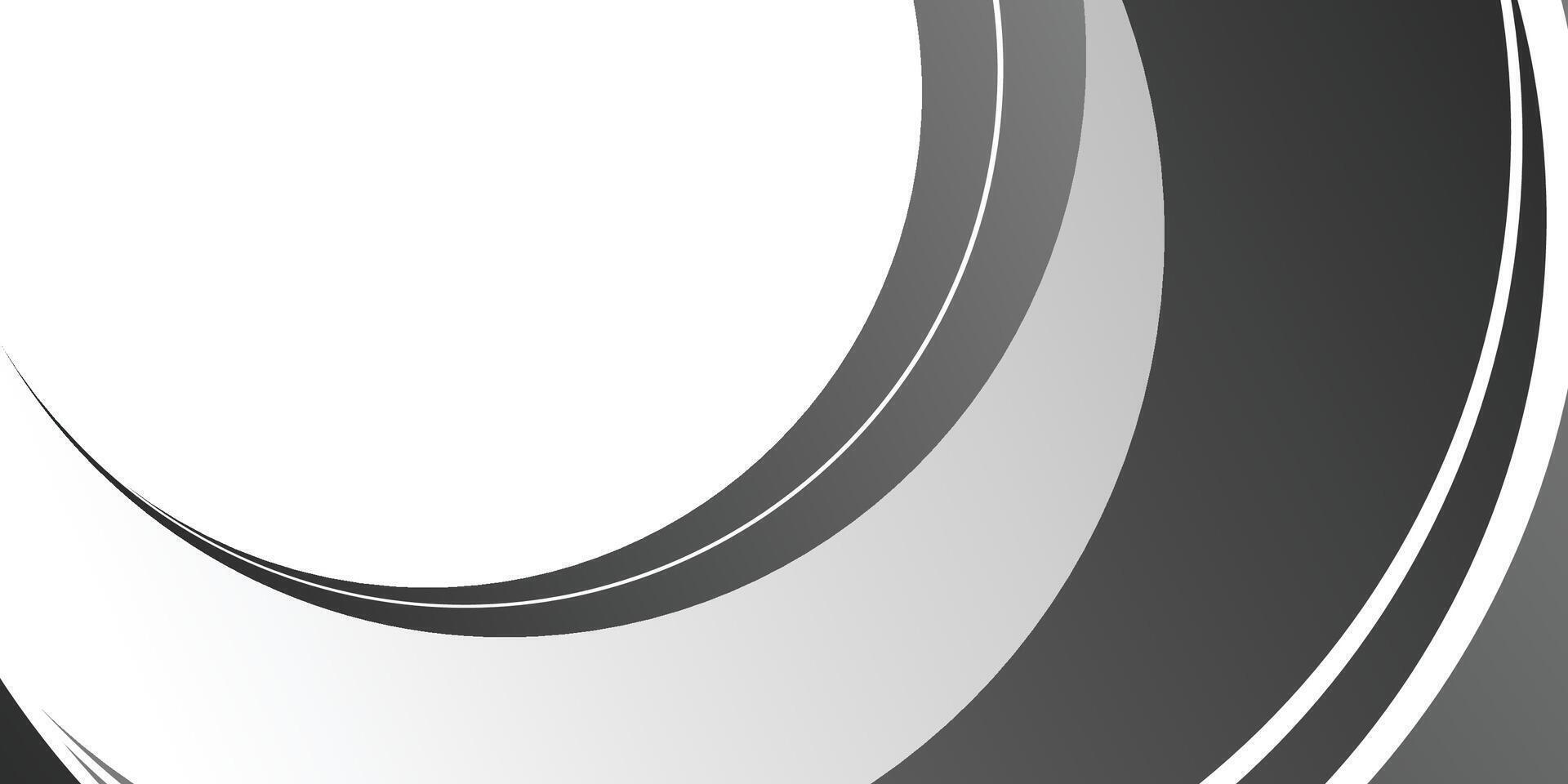 Modern gradient curve banner background. vector