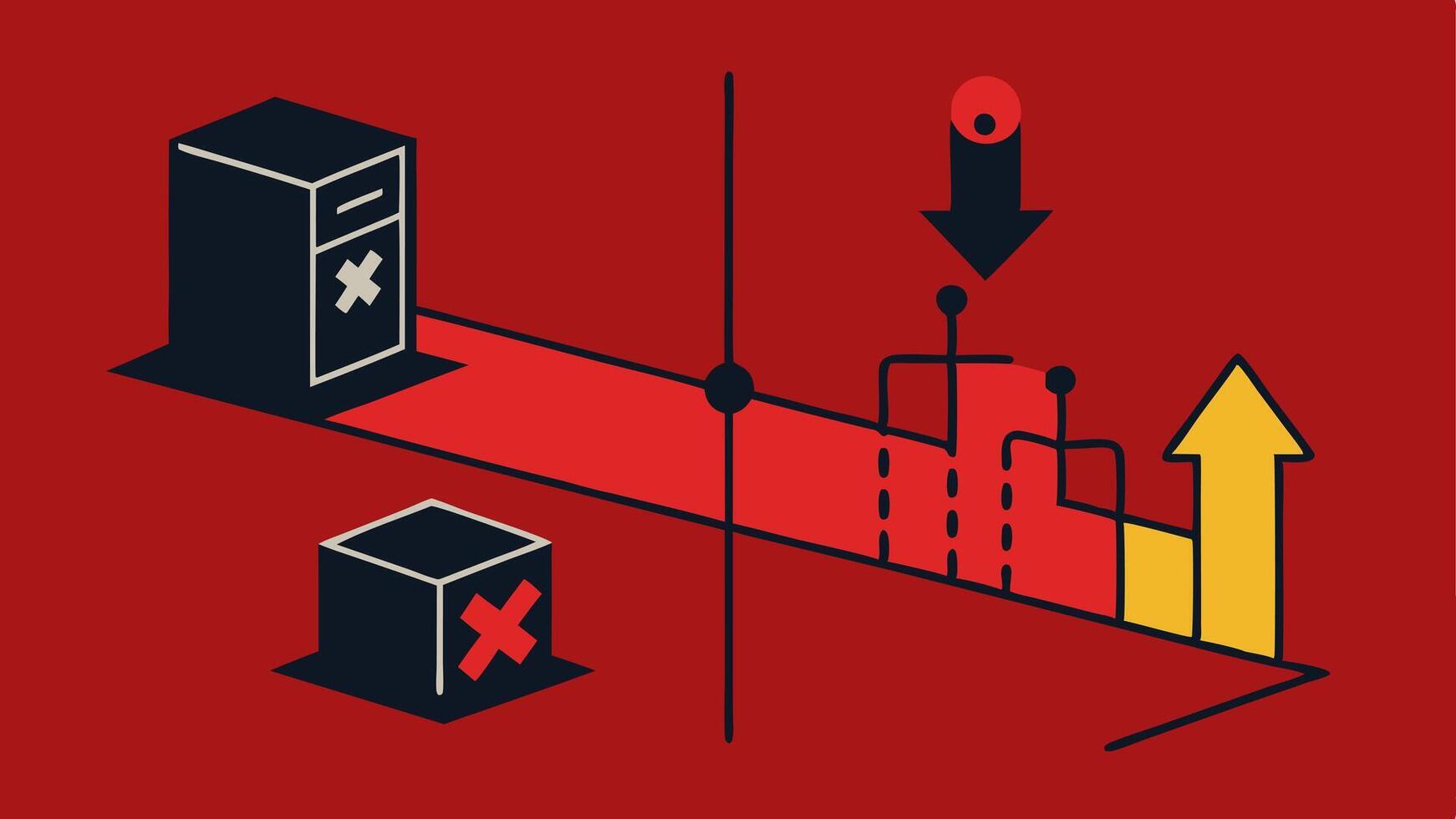 Sketch to Model Transition An illustration showing a sketch of a crime scene on one side and the corresponding detailed 3D model on the other connected by arrows.. vector