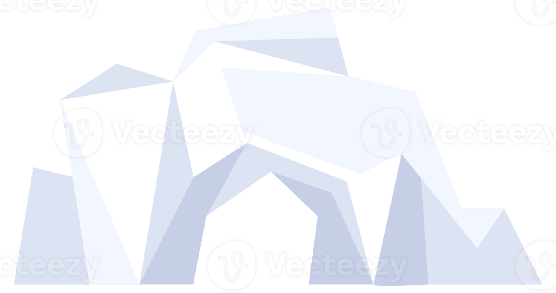 Varieties icebergs set. Antarctic cartoon ice. Floating ice mountain. Melting icebergs and frozen icy blocks. png