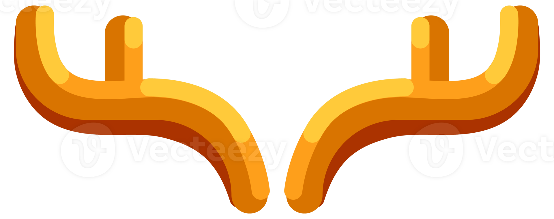 Collection of various animal horns, showcasing their unique shapes and textures, often associated with power and strength png