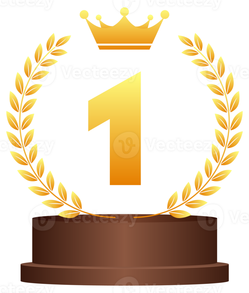 Winner medal. Award sign. Achievement badge. Golden stamp. Best choice badge. stock illustration png