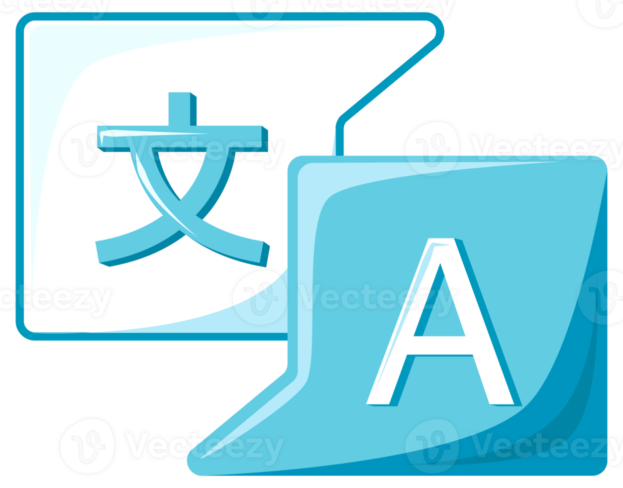 Set of translator icon. Language translation. Translate service, Dictionary. illustration png