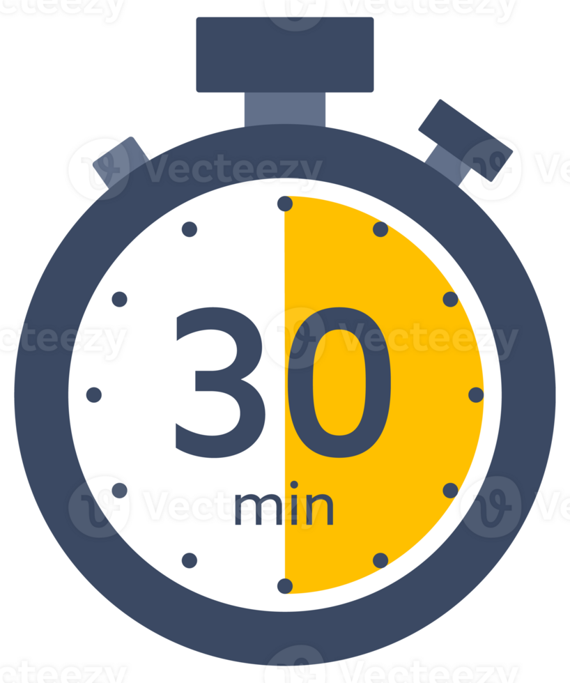 Set of timer and Stopwatch icons. Countdown symbol. Kitchen timer icon png