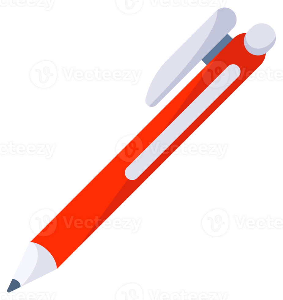 Pens and pencils. Writing pen, pencil and markers. Office stationery. png