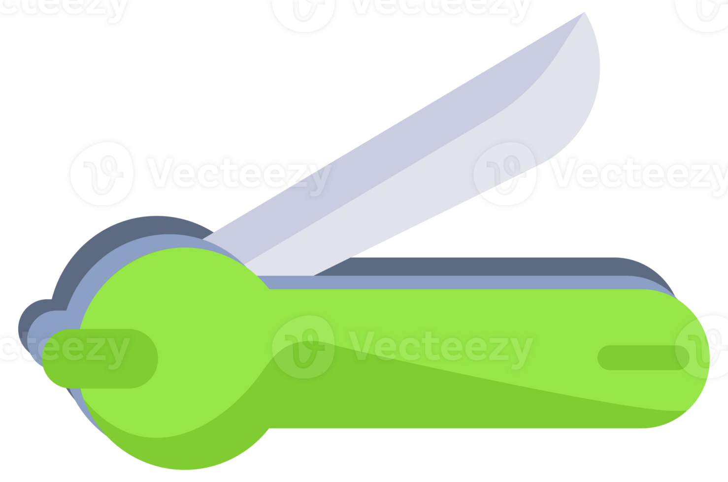 Set of multipurpose pocket knives for camping and hiking. png