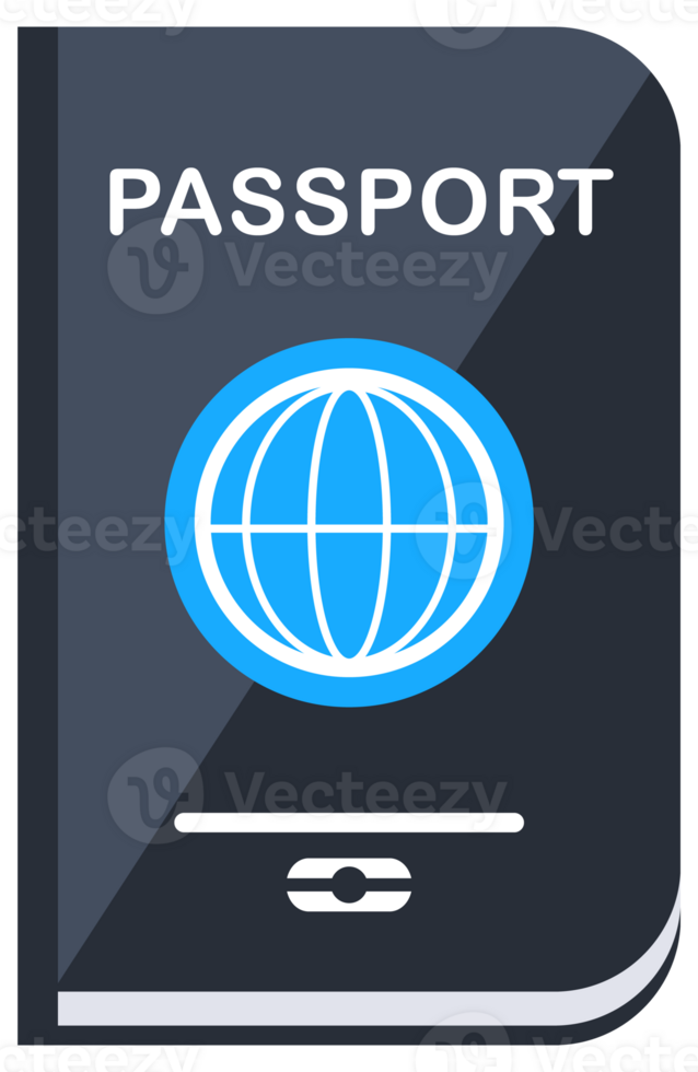 Airport terminal design elements. Traveling by plane. Travel concept. Tourist characters receive passport control. png