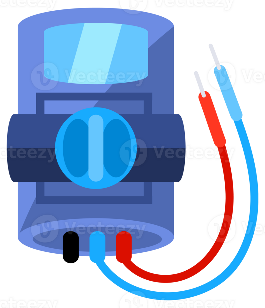 Multimeter electrical or electronics. Electrical measuring instrument. Measuring voltage, current. png