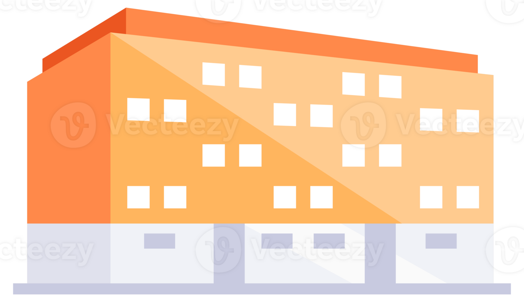 Office city building. Flat skyscrapers. Apartment blocks. City landscape with skyscrapers png