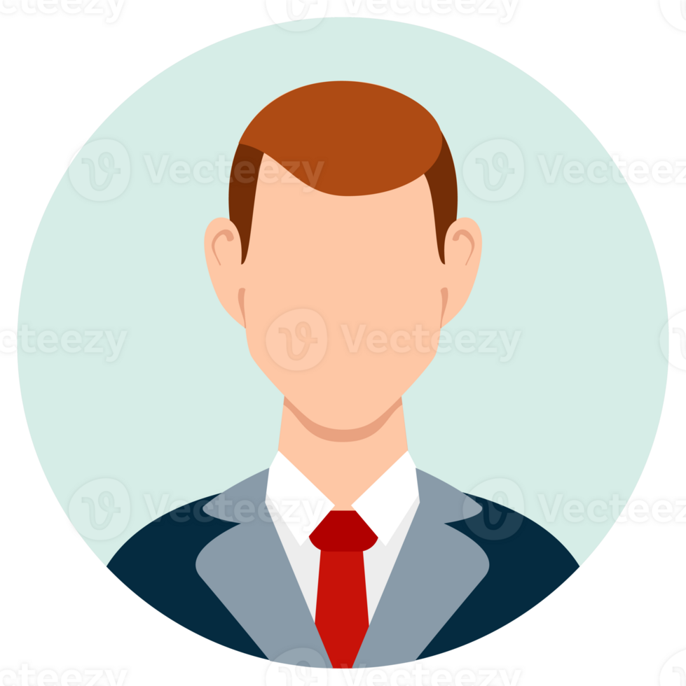 Set of different people avatars. User avatar in circle. illustration png