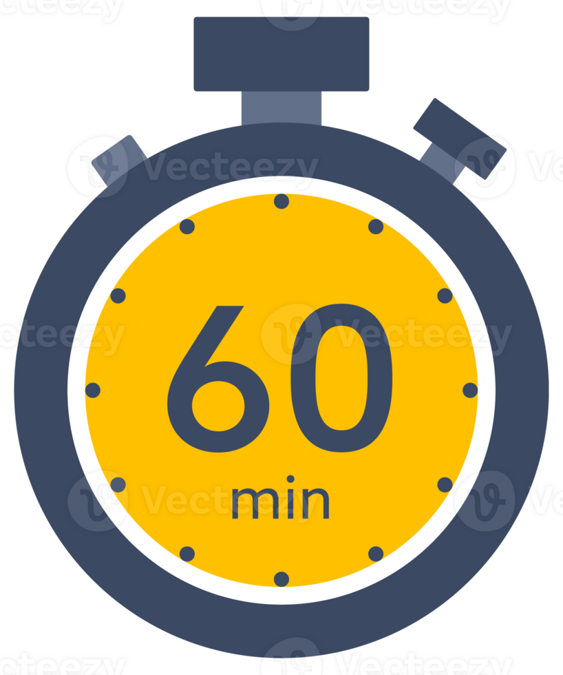 Set of timer and Stopwatch icons. Countdown symbol. Kitchen timer icon png