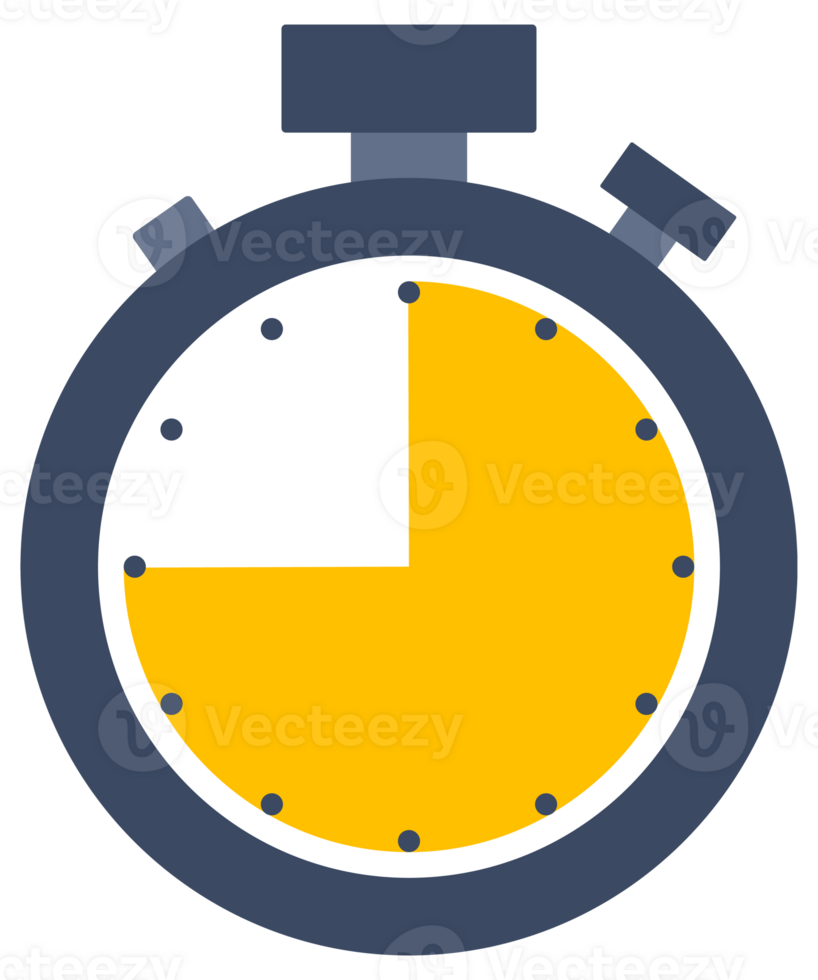 Set of timer and Stopwatch icons. Countdown symbol. Kitchen timer icon png
