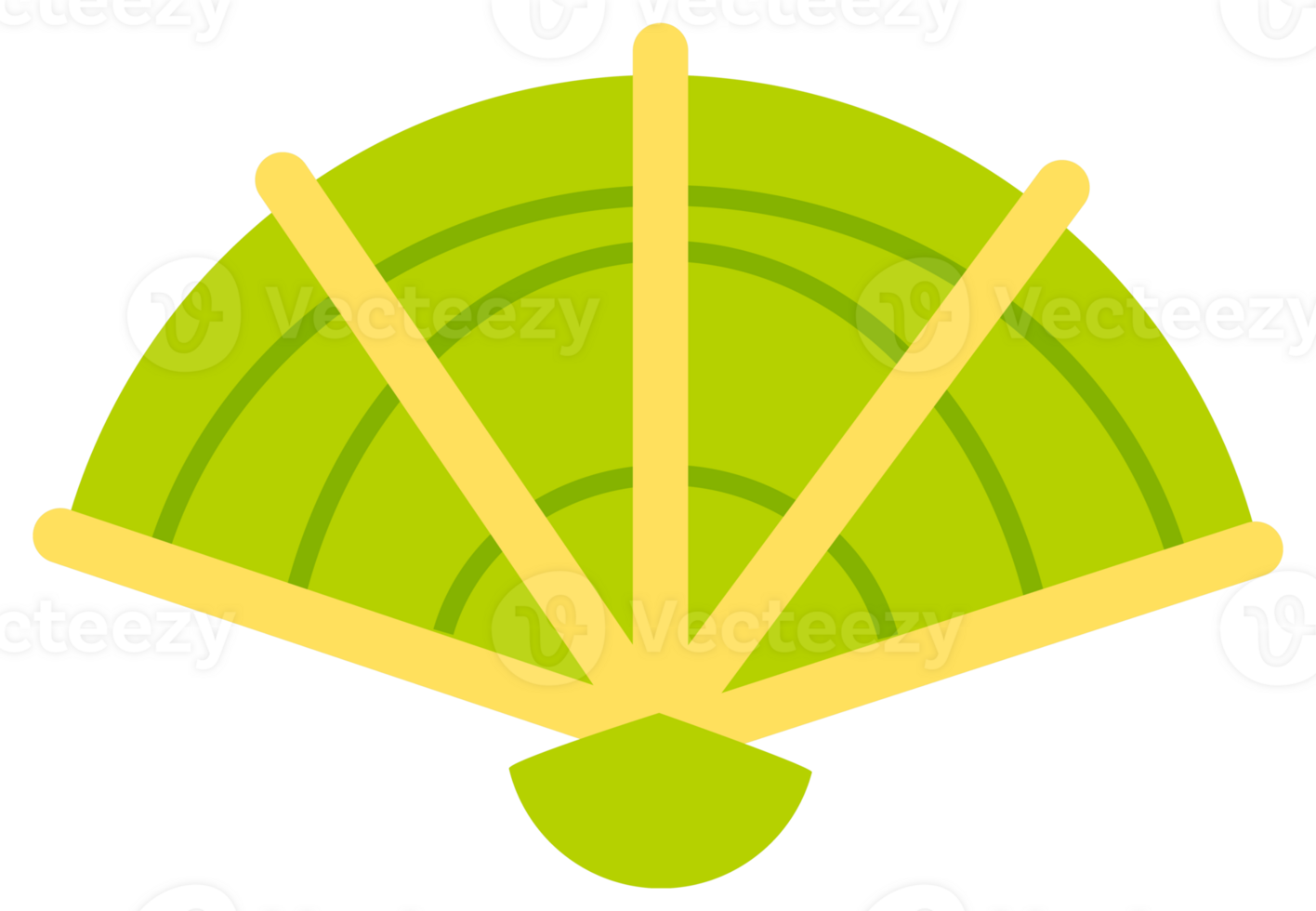 Hand paper fan set. Chinese Handheld folding fan. Asian traditional folding hand fan png