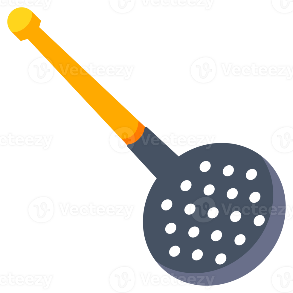 Kitchen tools set. Kitchenware, frying spoon, cook appliances. png