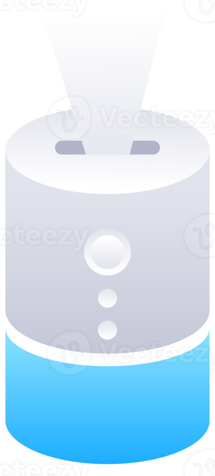 Air humidifier set. Household appliances for the home. Mist generator. png