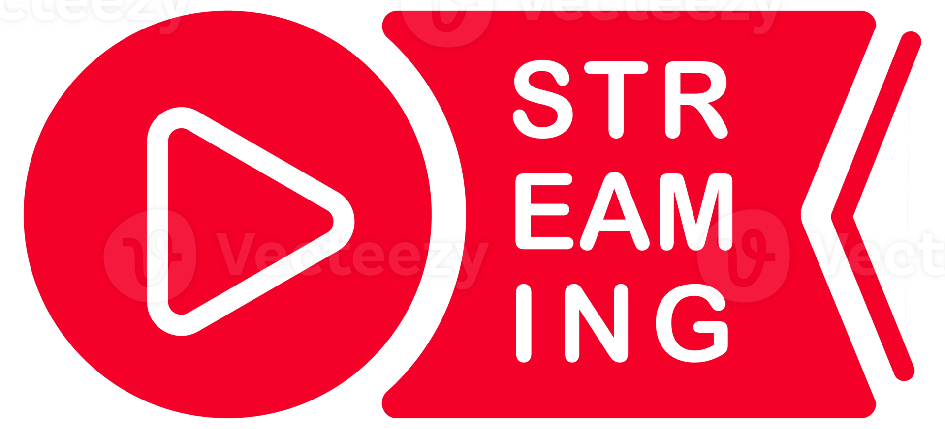 Live stream logo, icon Collection. Live online broadcasting, streaming. Social media png
