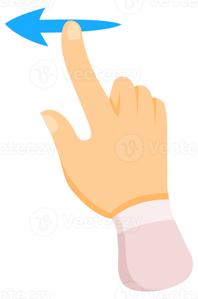 Touch screen hand gestures set. Like swipe, scroll and pinch. png