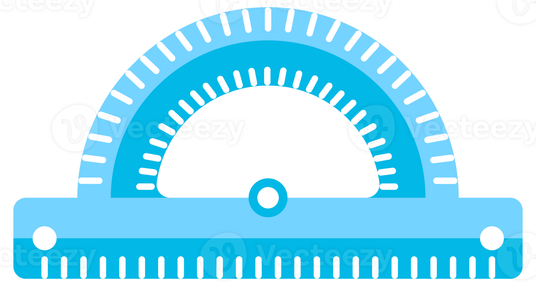 Ruler, Triangle Ruler, Protractor for School and Business. Illustration png