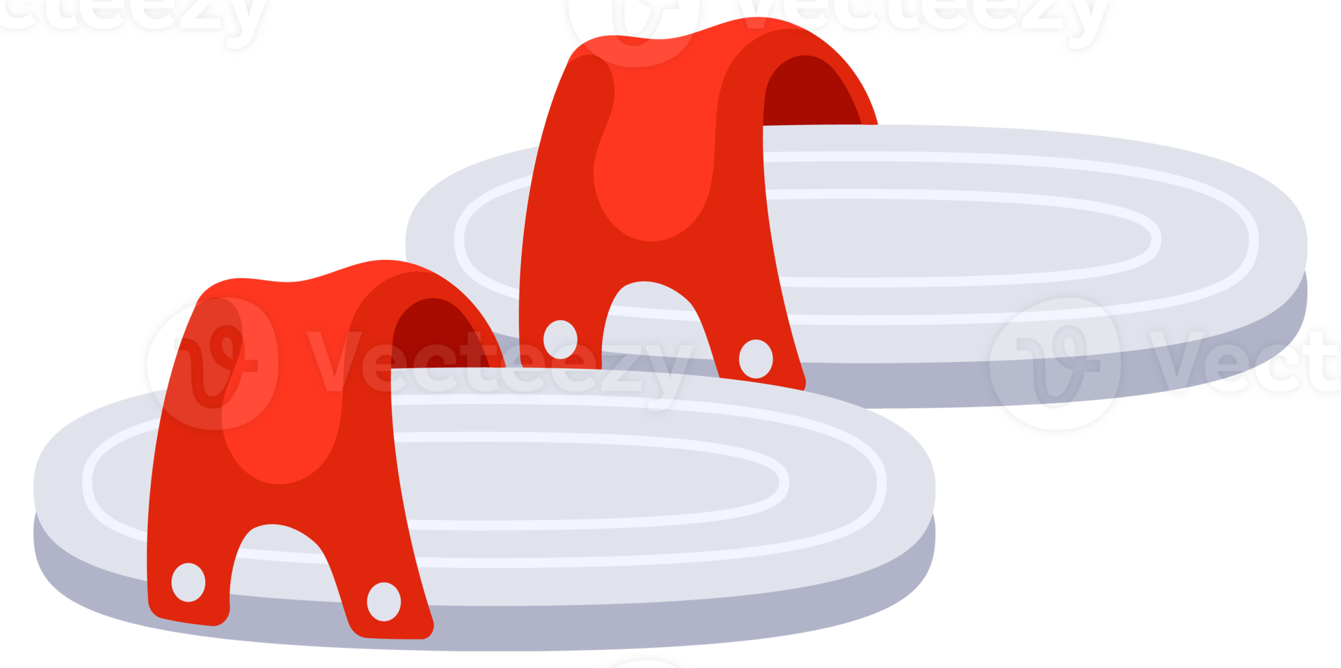 Set of home slippers for the whole family. Warm light shoes. Fluffy and soft. png