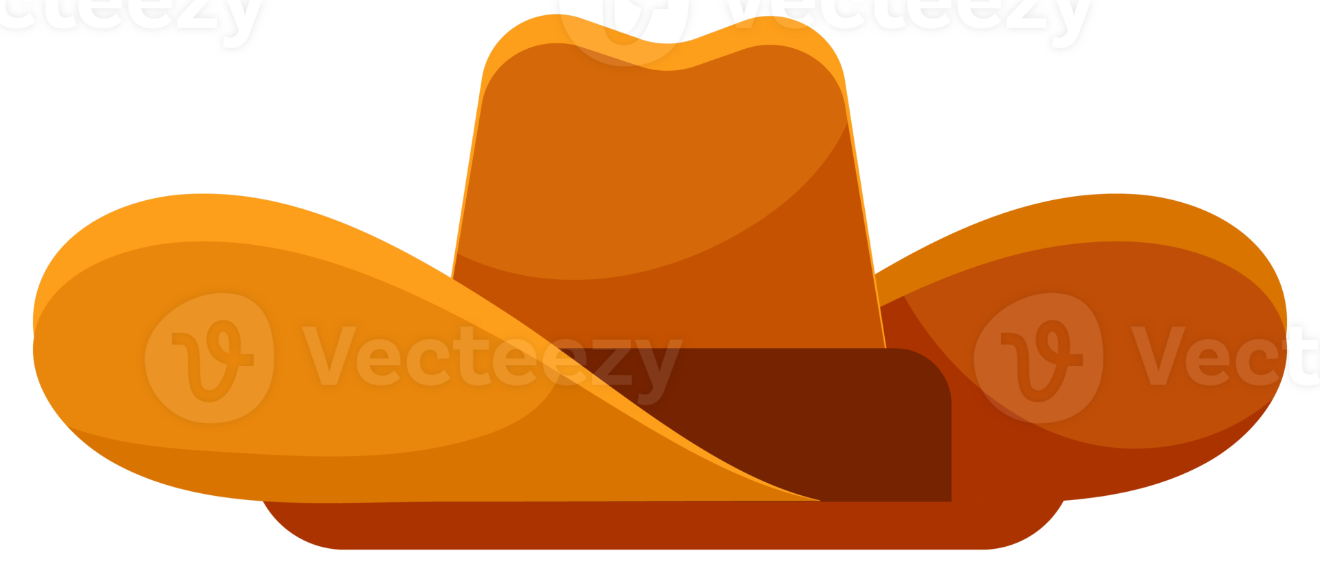 Illustration featuring cowboy hats and revolvers, symbolizing the adventure and freedom of the american west png