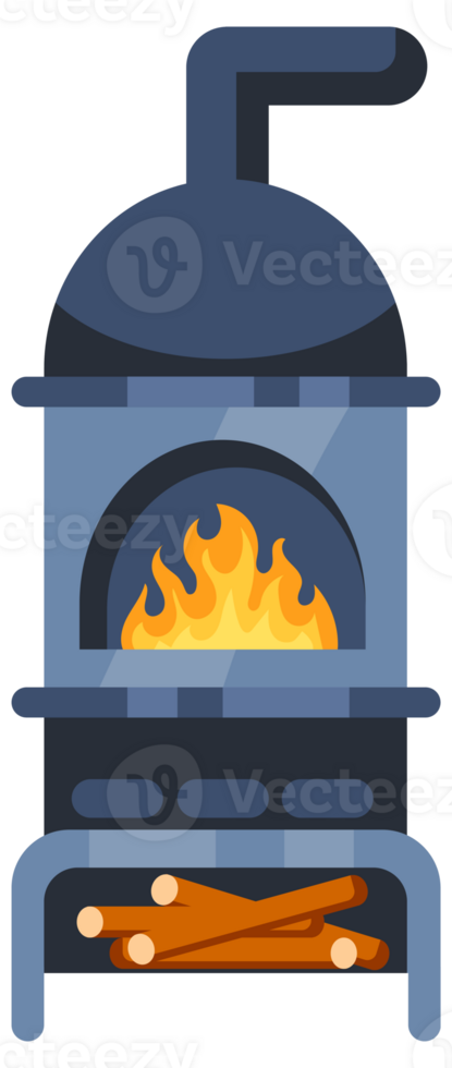 Home fireplace Brick and Metal set. Hearth fireplaces made of bricks. Xmas Decor and Grating. png