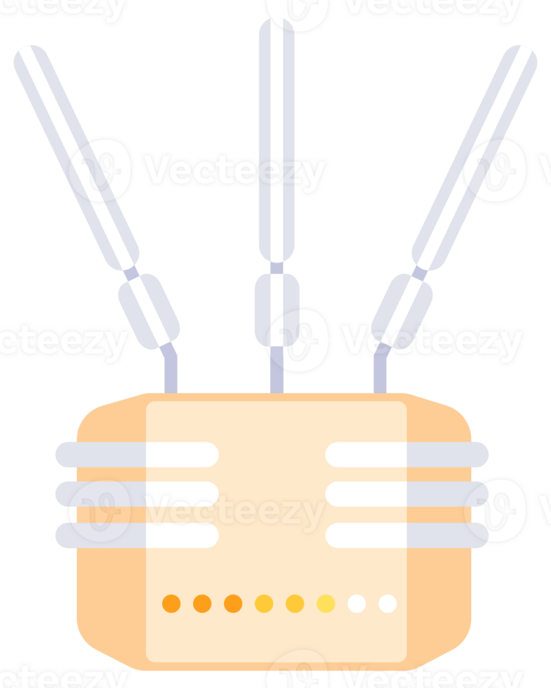 Wifi router set. Antenna connection internet, ethernet network. png