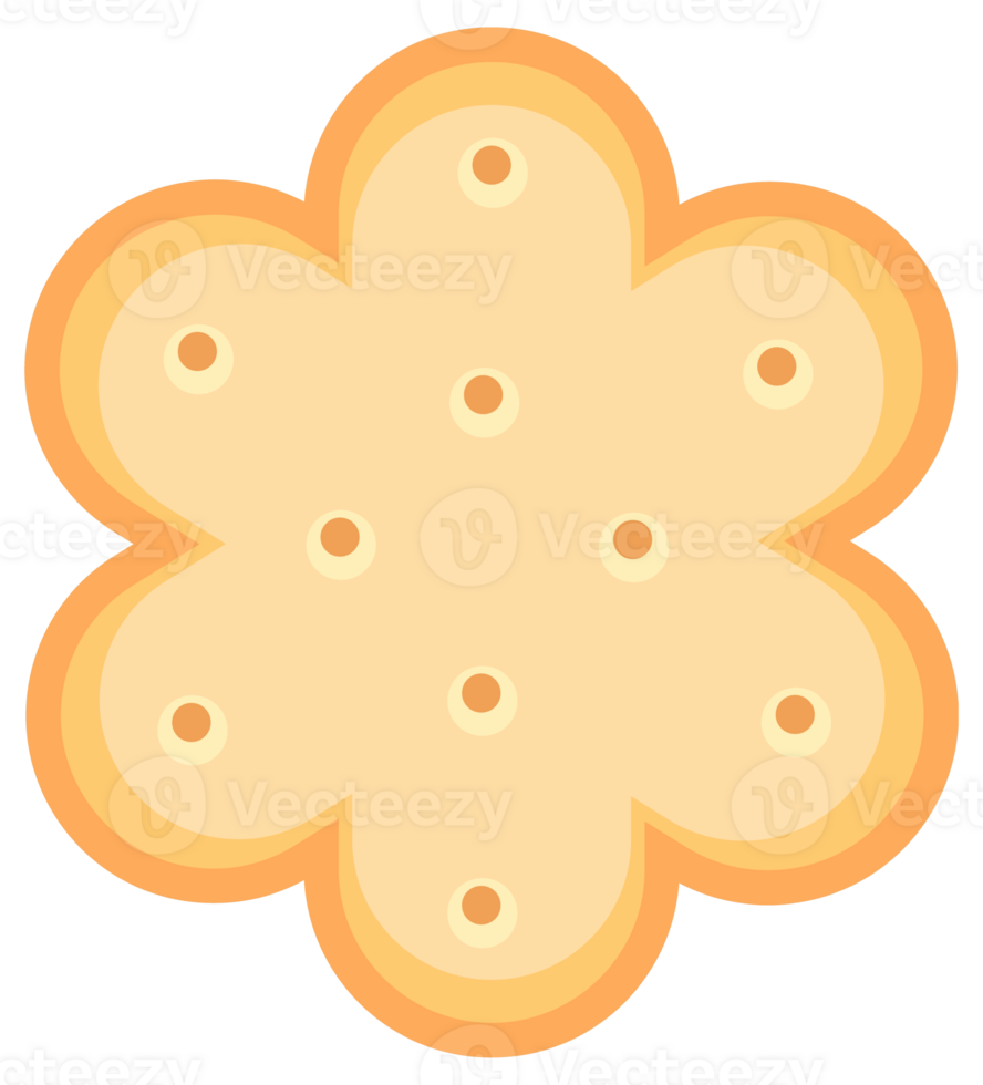 Biscuit cookie snacks. Cracker chips set. Breakfast dessert pastry. png