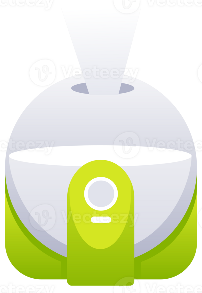 Air humidifier set. Household appliances for the home. Mist generator. png