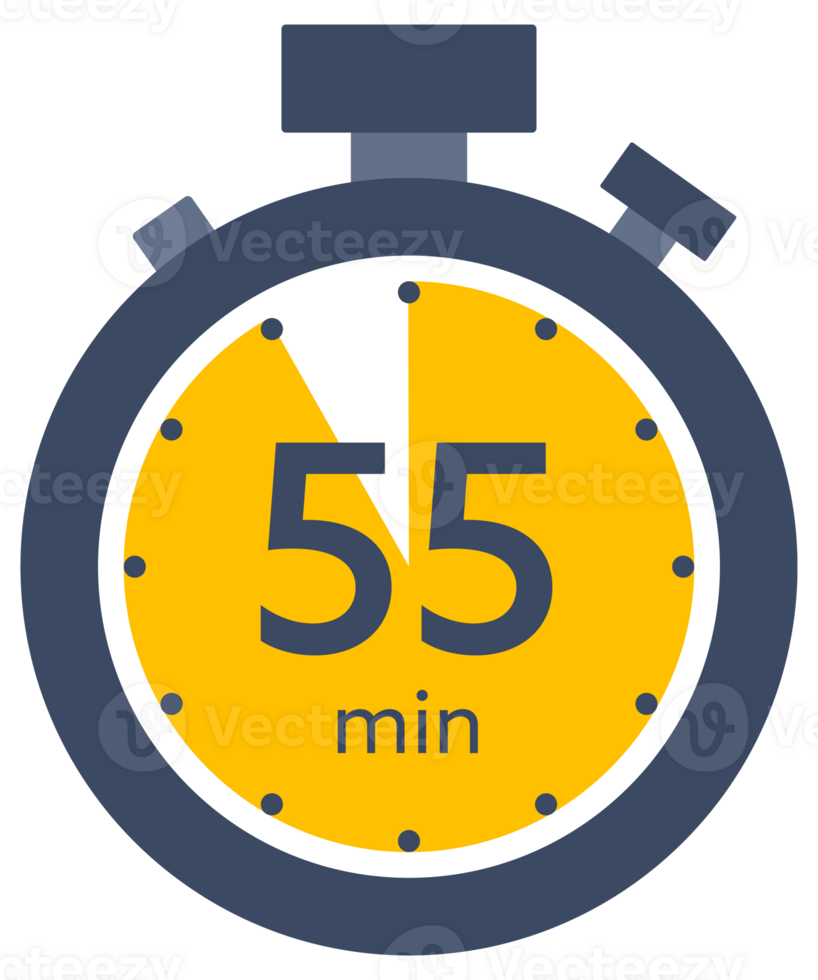 Set of timer and Stopwatch icons. Countdown symbol. Kitchen timer icon png