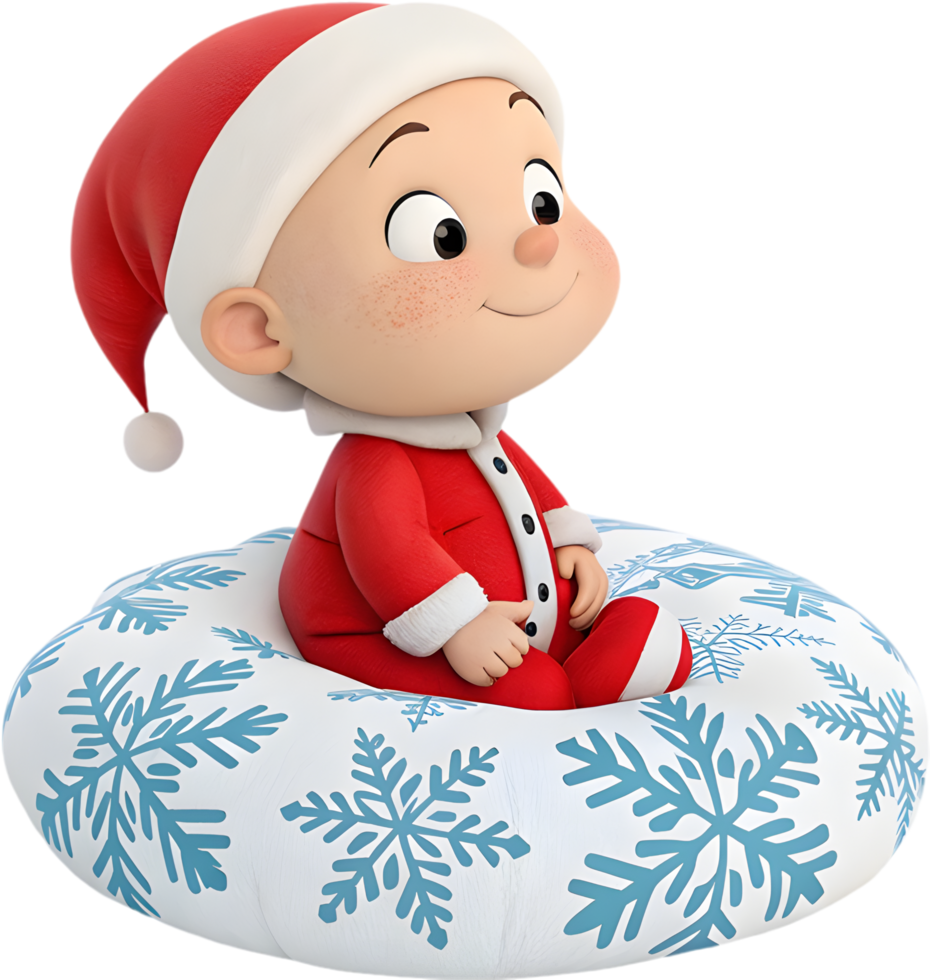 Magical Baby Santa Clipart for Your Holiday Decorations. . png