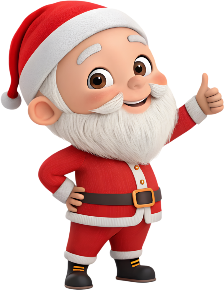 Charming Baby Santa Spreading Christmas Cheer in Style. . png