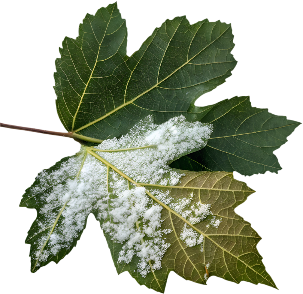 Winter Snowy Oak Leaf Hydrangea for Seasonal Decoration. . png