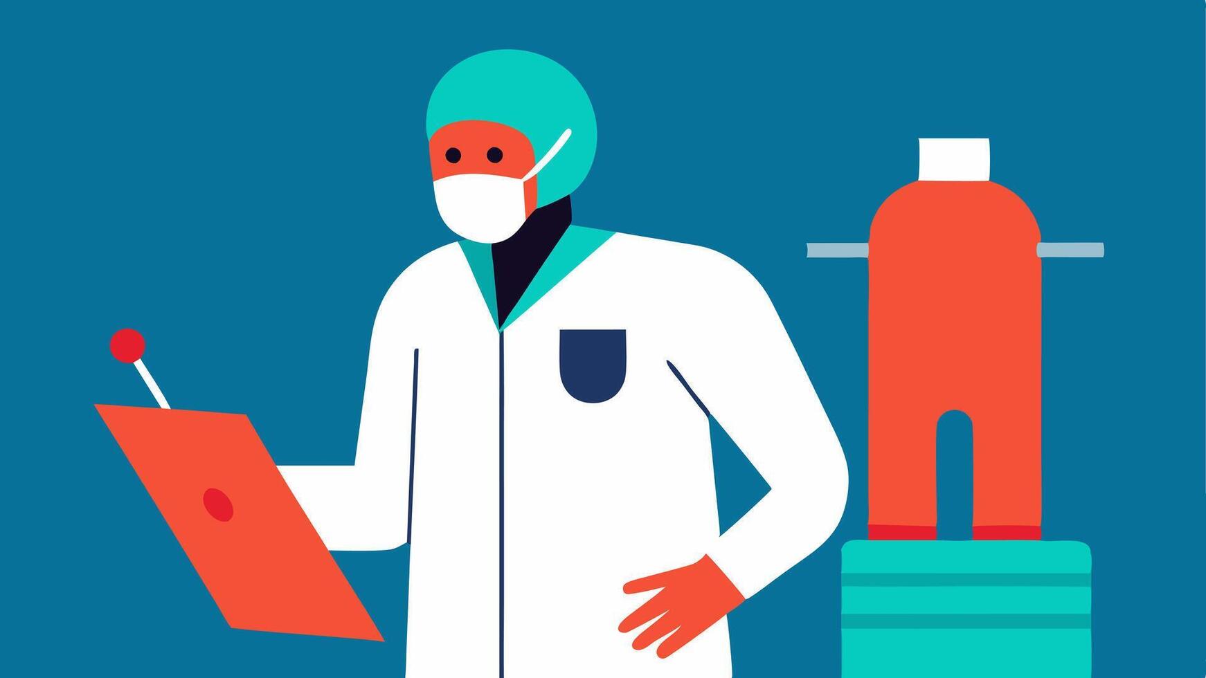 These descriptions can be used as inspiration for illustrated visuals that depict the role and activities of a forensic pathologist while compile detailed autopsy reports.. vector