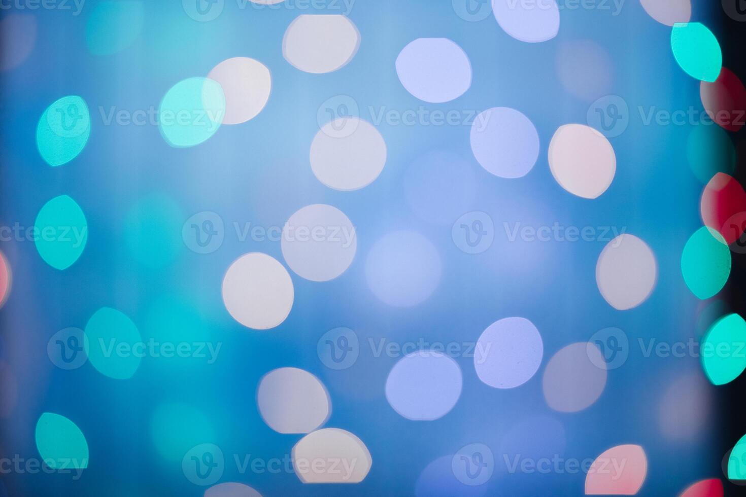 Bokeh against a dark background photo