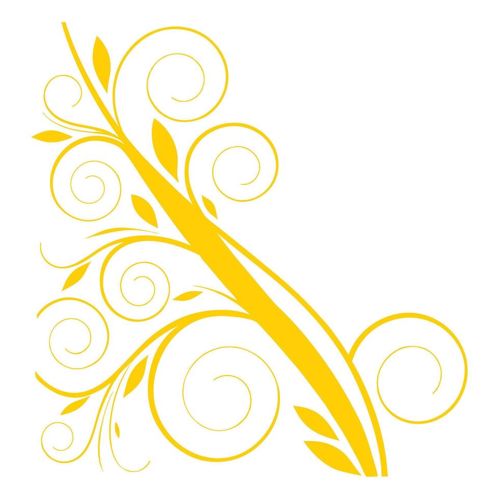 abstract floral background vector