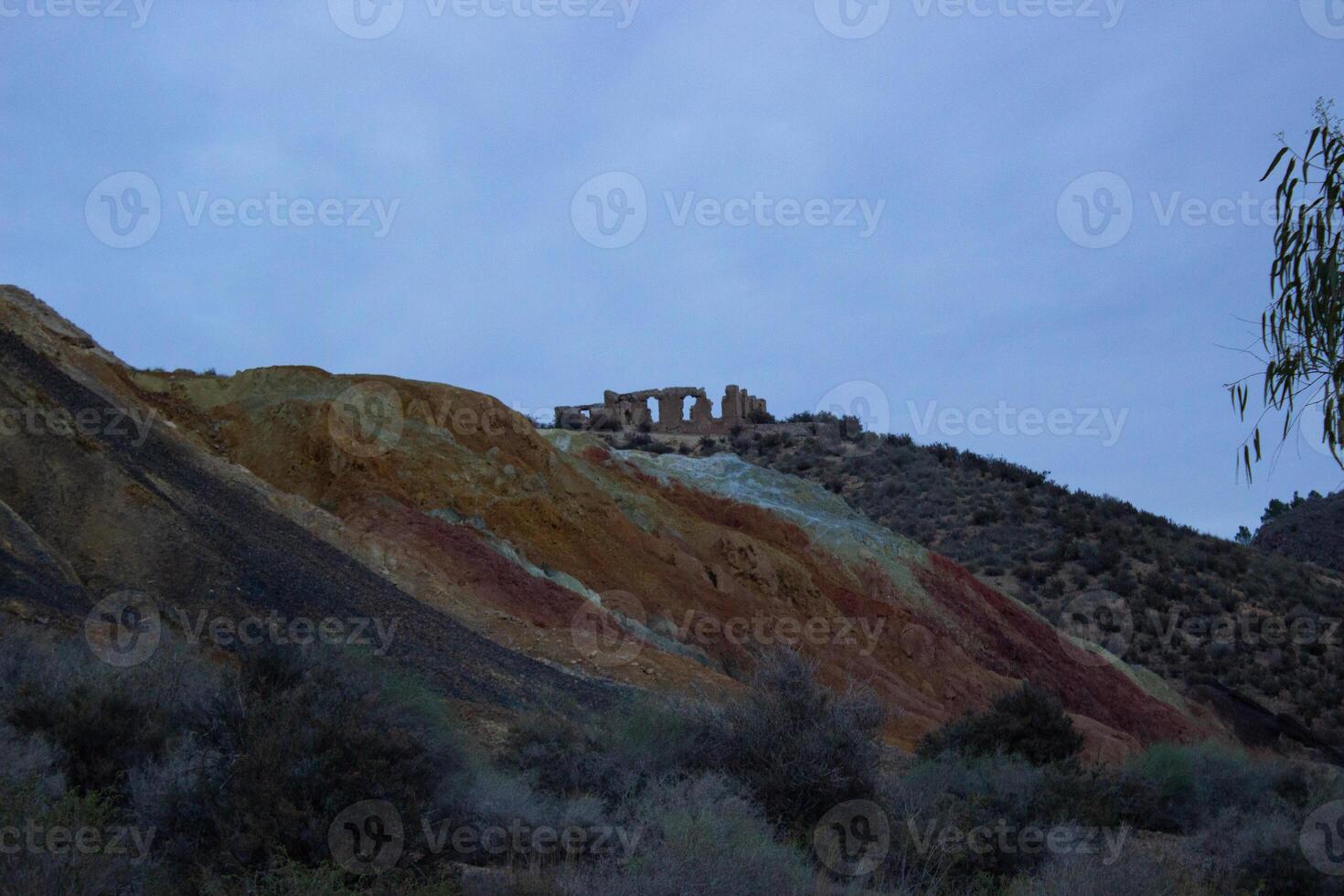 View of the Mazarron mines. photo