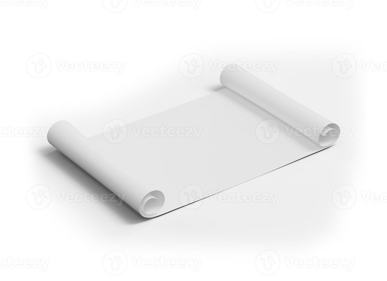 Paper Scrolls Mockup for Elegant and Historical Product Presentation photo