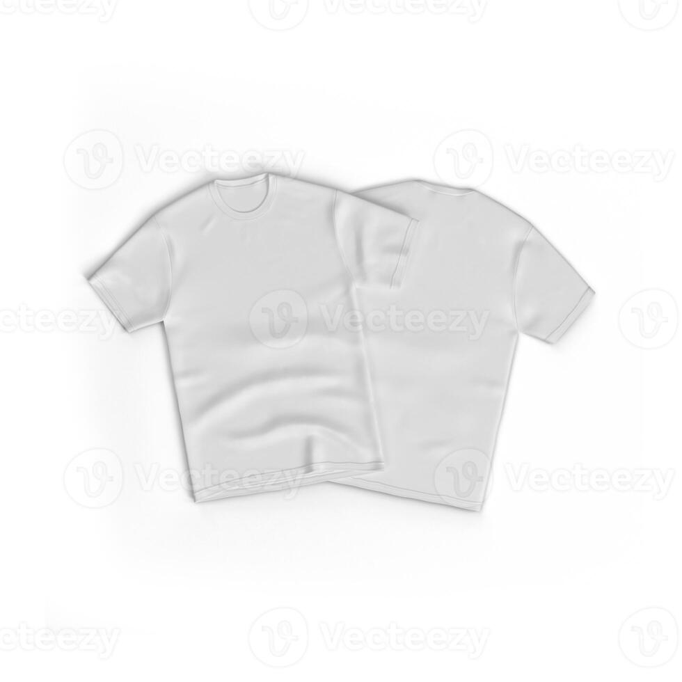 T-Shirt Mockup for Elegant and Professional Apparel Presentation photo
