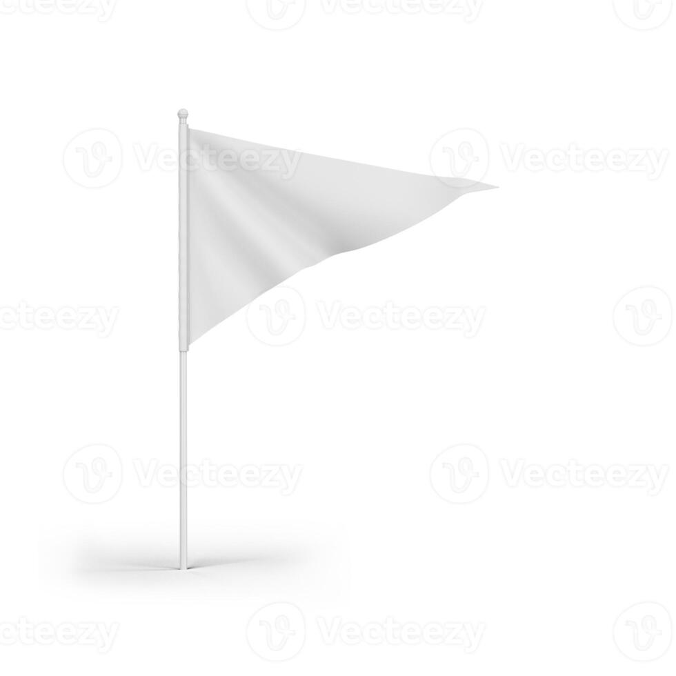 Flag Mockup for Elegant and Professional Product Presentation - Front View photo