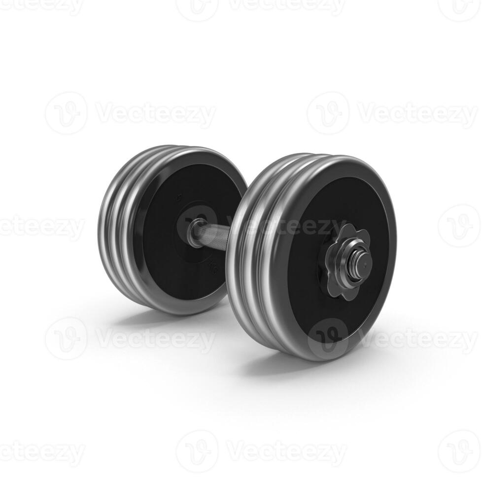 High quality 3D dumbbell photo