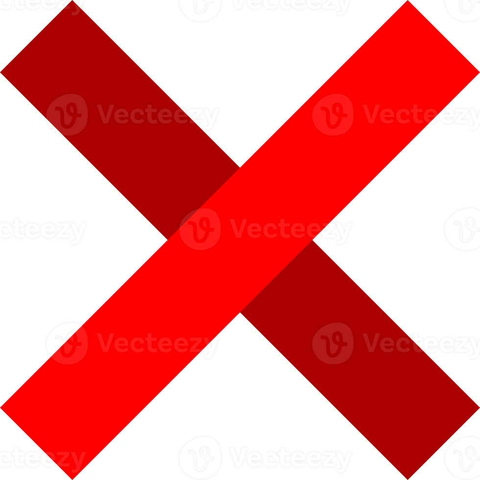 Wrong sign icon png