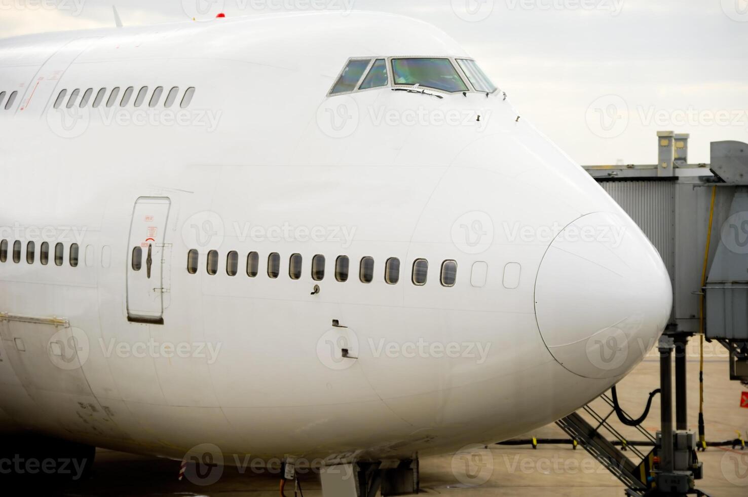 Plane in airport photo