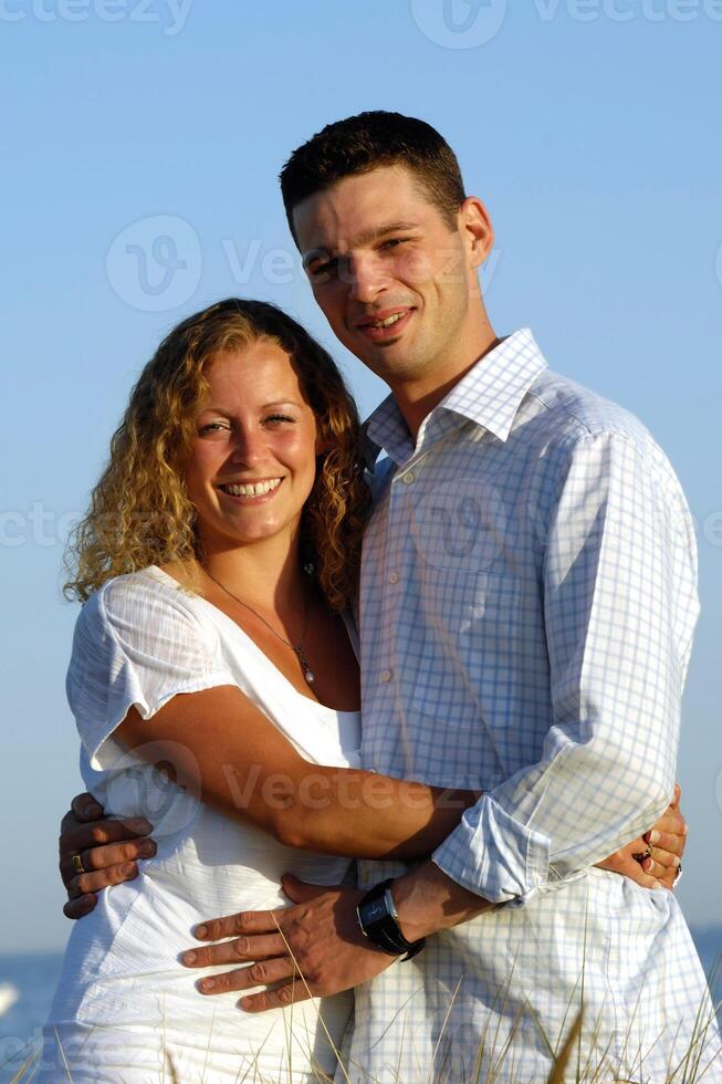 Young happy couple photo