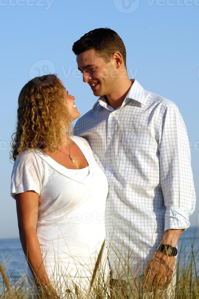 Young happy couple photo