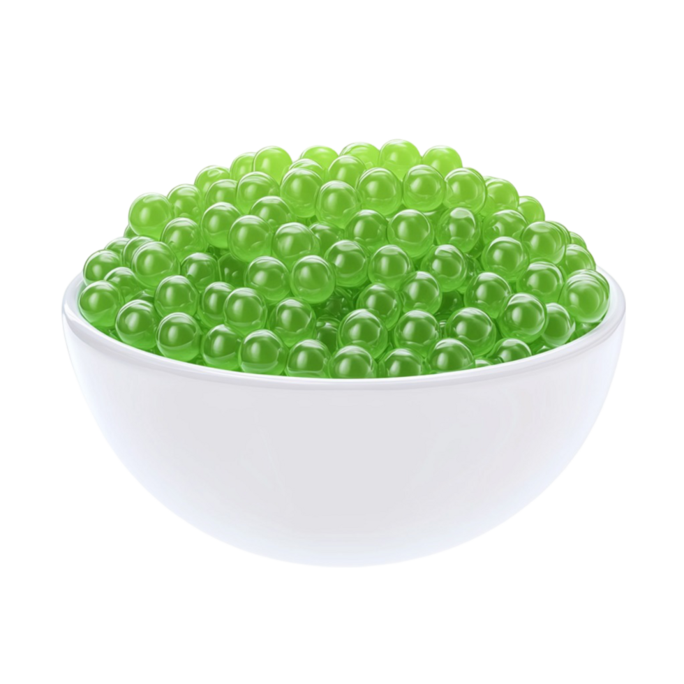 Fresh Young Green Peas in Ceramic Bowl png