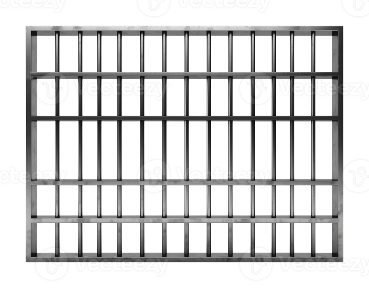 Prison Bars Isolated on Transparent Background png